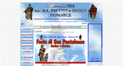 Desktop Screenshot of parrocchiapapanice.it